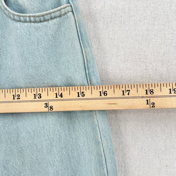 MVP WARDROBE High Rise Straight Leg Jeans 2 Light Wash MARIA VITTORIA PAOLILLO - Picture 16 of 16